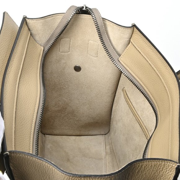 CELINE luggage micro beige handbag - Picture 10 of 10